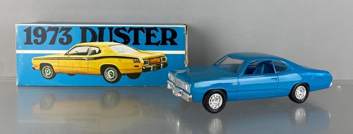 1973 Plymouth Duster Petty Blue Dealership Promo Car