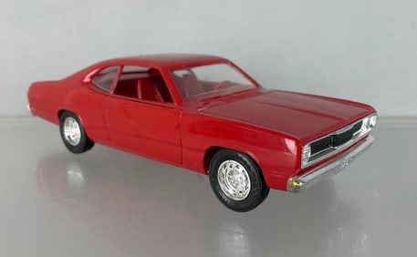 1972 Plymouth Duster Rallye Red Dealership Promo Car