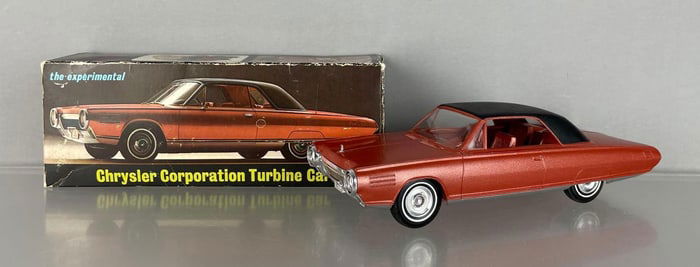 1963 Chrysler Turbine Metallic Dealership Promo Car