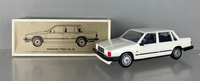 1982 Volvo 760 GLE White Dealership Promo Car
