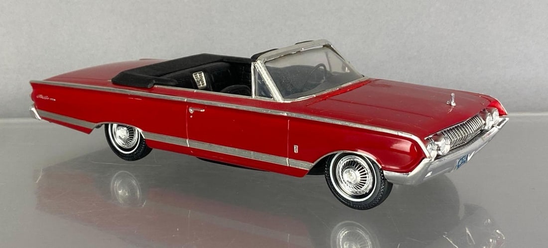 1964 Mercury Park Lane Convertible Red Dealership Promo Car: Coaster, Needs cleaning