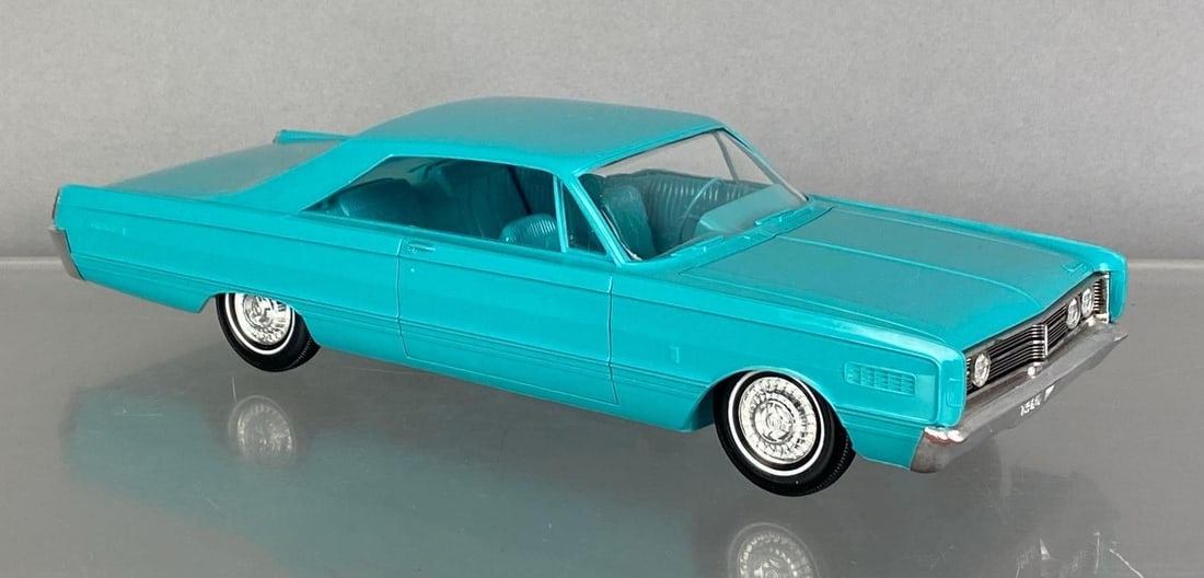 1966 Mercury Park Lane Turquoise Dealership Promo Car: Coaster, matching inteiroe