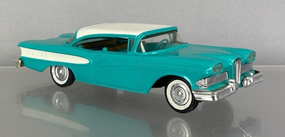 1958 Ford Edsel Turquoise Friction Dealership Promo  Car
