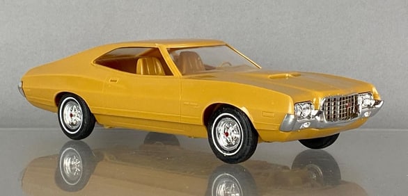 1972 Ford Gran Torino Gold Dealership Promo Car