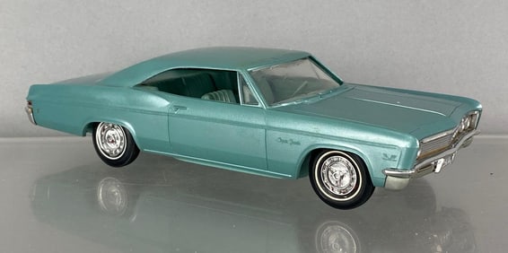 1966 Chevrolet Imapala SS Turquoise Dealership Promo Car
