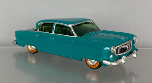 1953 Tru-Miniatures Nash Ambassador Dark Aqua Dealership Promo Car