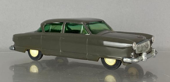 1953 Tru-Miniatures Nash Golden Airlyfte Dark Gray Friction Dealership Promo Car