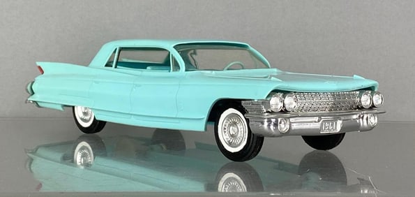 1961 Jo-Han Cadillac DeVille Aqua Friction Dealership Promo Car