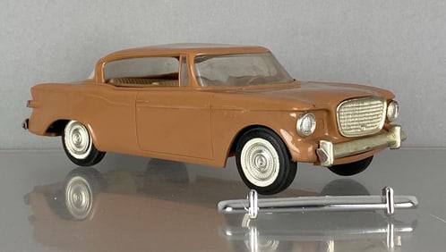 1960 Jo-Han Studebaker Lark Butterscotch Friction Dealership Promo Car