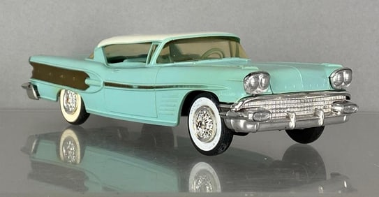 1958 Pontiac Bonneville Blue Friction Dealership Promo Car