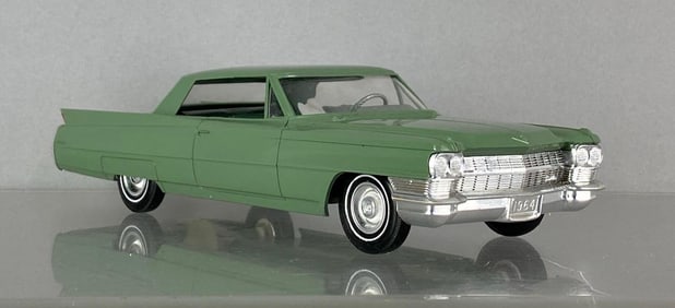 1964 Jo-Han Cadillac DeVille Green Friction Dealership Promo Car