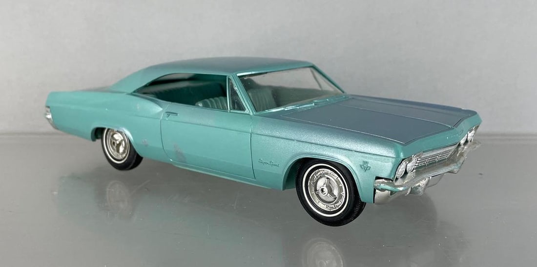 1965 Chevy Impala Painted Dealership Promo Car: Poorly painted