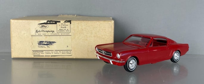 1965 Ford Mustang Fastback Red Dealership Promo Car