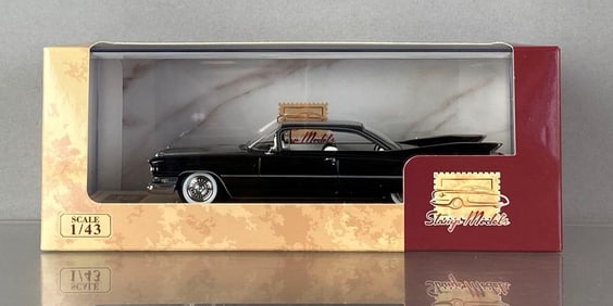Stamp Models LE 1959 Coupe DeVille Black