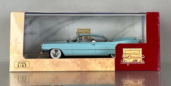 Stamp Models Le 1959 Coupe DeVille Breton Blue