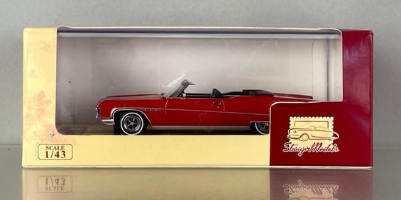 Stamp Models LE 1970 Buick Electra 225 Convertible Red