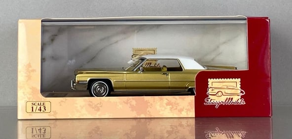 Stamp Models LE 1971 Coupe DeVille Duchess Gold Metallic