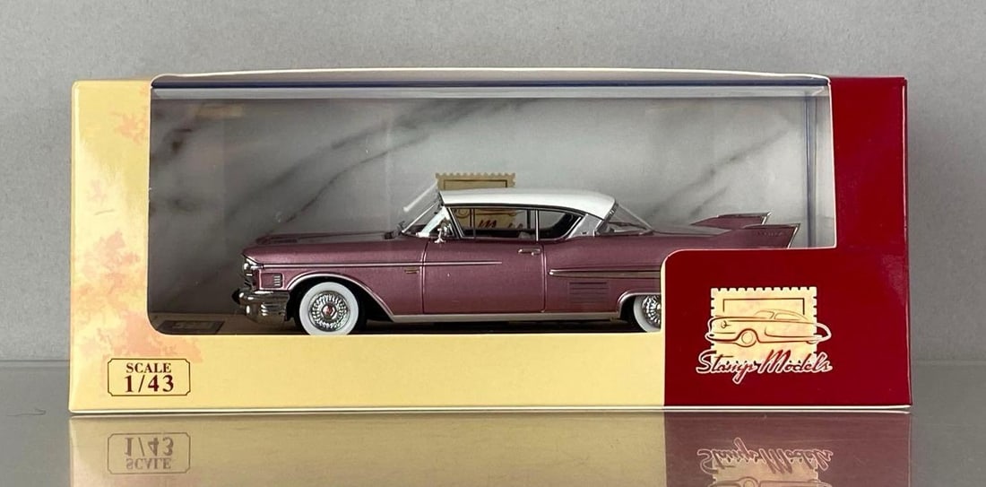 Stamp Models LE 1954 Coupe DeVille Pink Metallic (1 of 3)