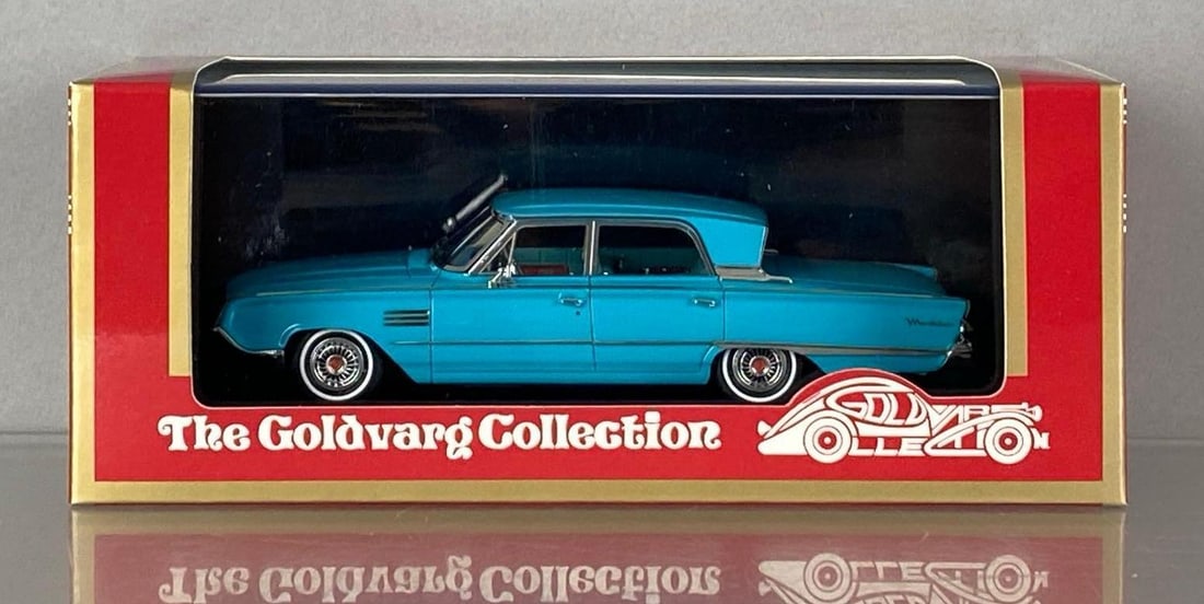 Goldvarg Collection LE 1964 Mercury Park Lane Breezeway Color Peacock: Limited Edition No. 38 of 210, 1/43 scale, die-cast, like new in box