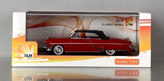 GLM LE 1955 Lincoln Capri Convertible Red