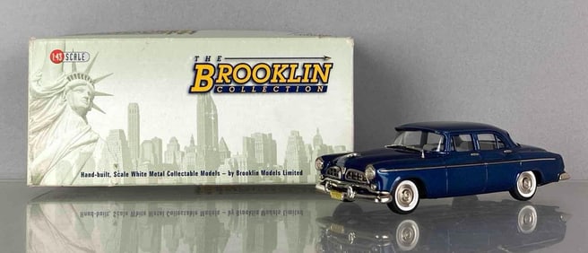 Brooklin Collection 1955 Chrysler Windsor Sedan Rhapsody Blue Metallic