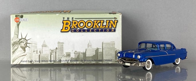 Brooklin Collection 1956 Pontiac Chieftain Sedan Chesapeake Blue Metallic