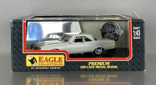 Eagle Collectibles 1964 Plymouth Belvedere White