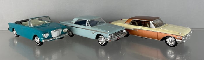 Group of 3 1960s Dealership Promo Cars