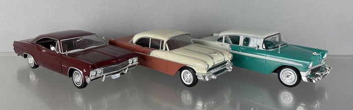 Group of 1950s / 60s Scale Cars