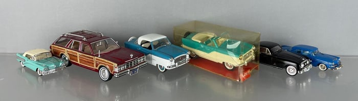 Group of Die-Cast Cars