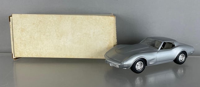 1977 Chevy Corvette Silver Dealership Promo Car