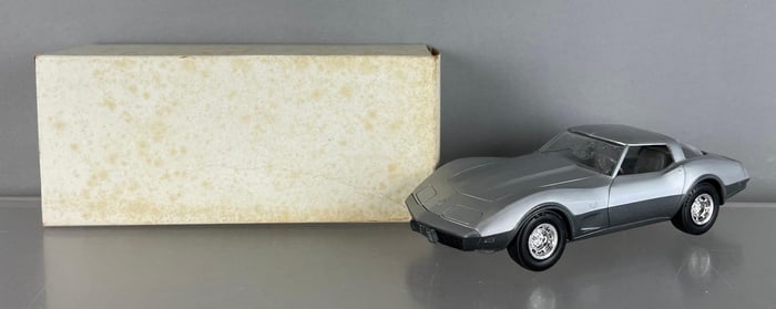 1978 Chevy Corvette Two-Tone Silver Dealership Promo Car