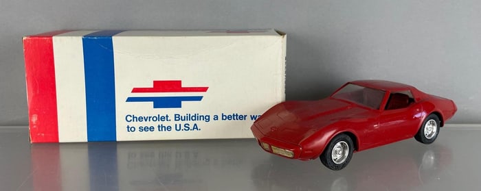 1974 Chevy Corvette Mille Miglia Red Dealership Promo Car