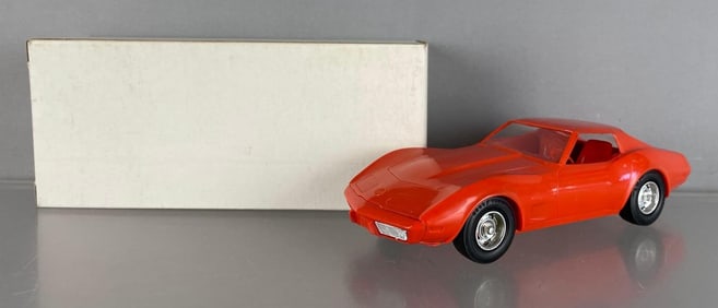 1975 Chevy Corvette Flame Red Dealership Promo Car