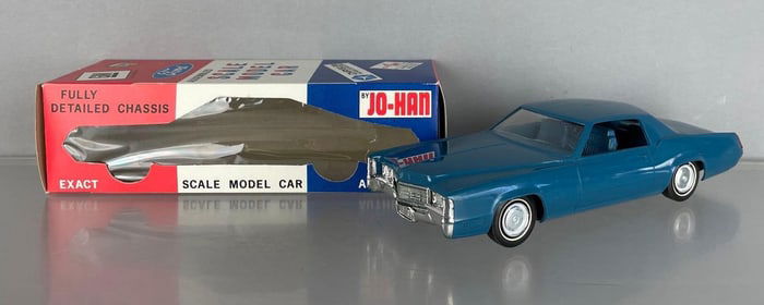 1970 Cadillac El Dorado Blue Dealership Promo Car