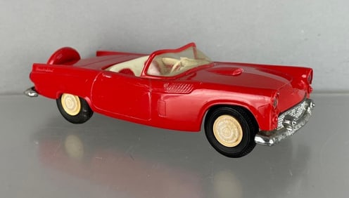 1956 Ford Thunderbird Convertible Fiesta Red Dealership Promo Car