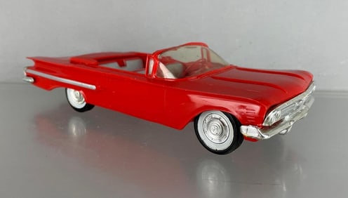 1960 Chevy Impala Convertible Roman Red Dealership Promo Car