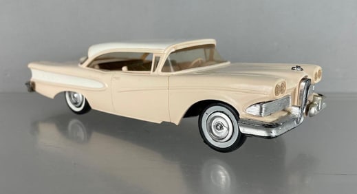 1958 Edsel Pacer Chalk Pink / Snow White Dealership Promo Car