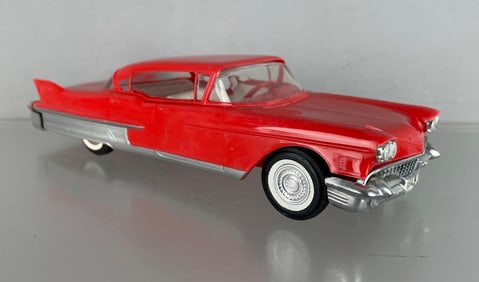1958 Cadillac Fleetwood Sixty Special Red Dealership Promo Car