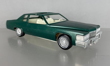 1977 Cadillac De Ville Edinburg Green Dealership Promo Car