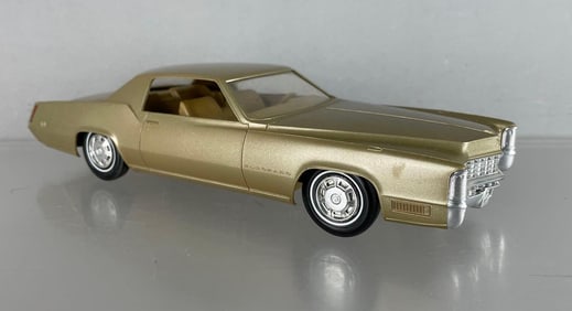 1968 Cadillac Eldorado Baroque Gold Metallic Dealership Promo Car