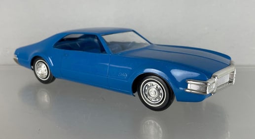 1968 Oldsmobile Toronado Blue Dealership Promo Car