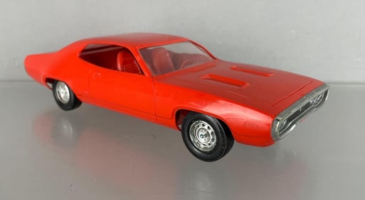 1972 Plymouth Roadrunner Hemi Orange Dealership Promo Car