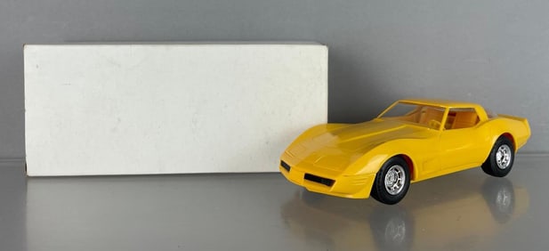 1980 Chevy Corvette Coupe Yellow Dealership Promo Car