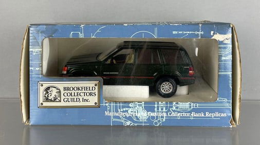 1994 Jeep Grand Cherokee Black Die-Cast Bank