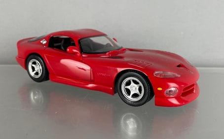 1997 Dodge Viper GTS Red Dealership Promo Car