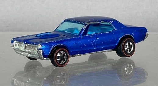 1967 Mattel Hot Wheels Red Line Custom Cougar