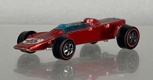 1969 Mattel Hot Wheels Red Line Lotus Turbine