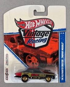 Hot Wheels Vintage Racing 74 Plymouth Duster Mopar Missile
