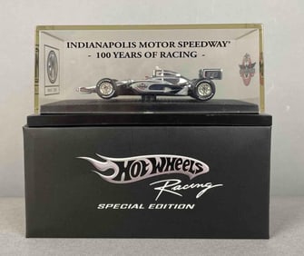 Hot Wheels Racing Special Edition Indy Centennial Chrome Die-Cast Race Car